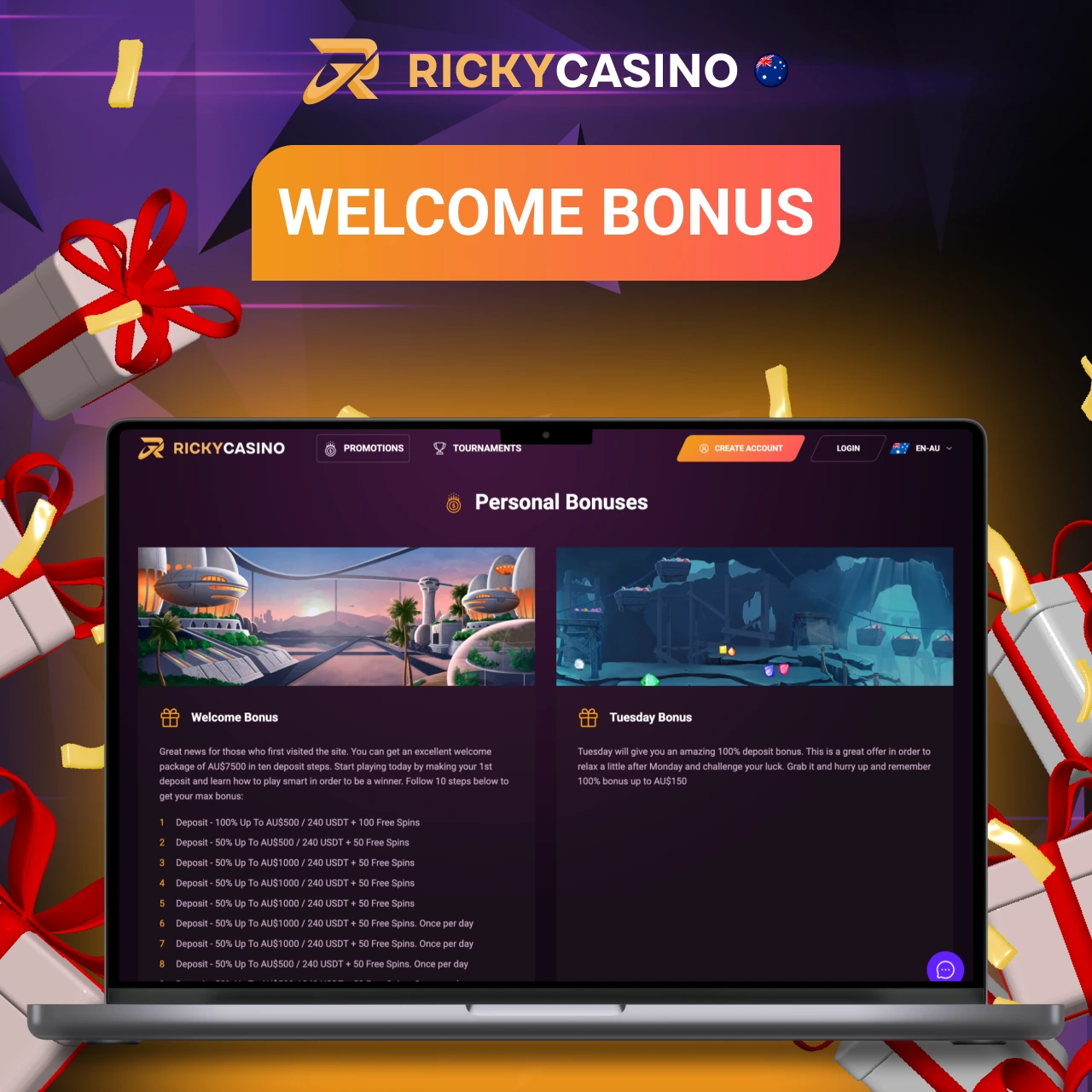 Special bonus offer for new casino users